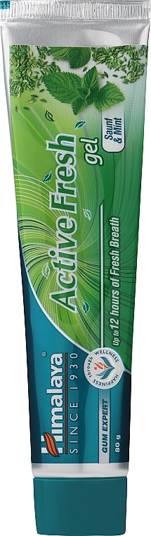 Refreshing Toothpaste Gel Himalaya Herbals Active Fresh Gel