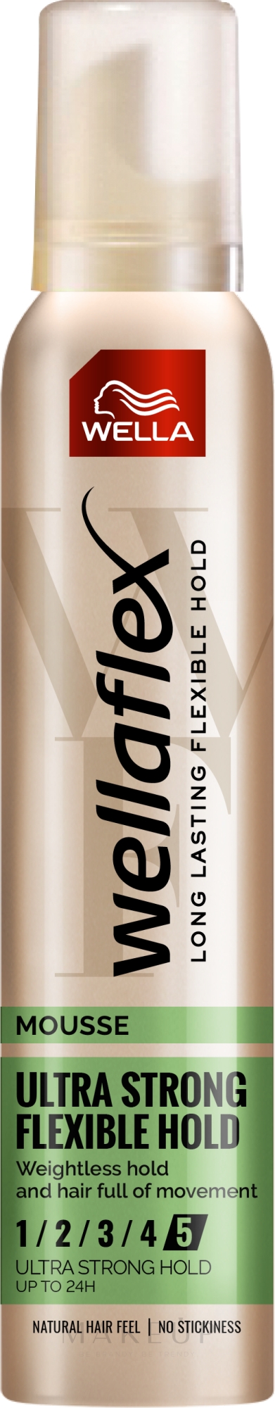 Ultra Strong Hold Hair Styling Foam Wella Wellaflex