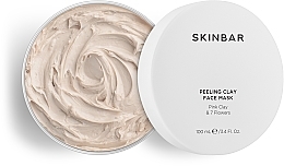 Exfoliating Face Mask with Pink Clay & 7 Flower Extracts SKINBAR Pink Clay & 7 Flowers Face Mask