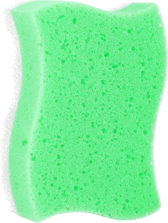Massage Bath Sponge 'Fala', green Ocean